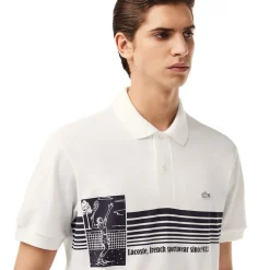 Lacoste Regular Fit Short Sleeve Shirt in White