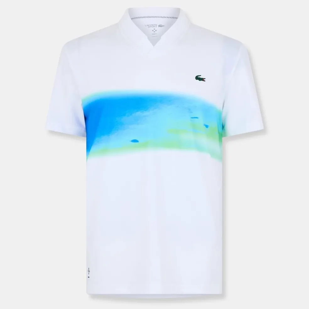 Lacoste Regular Fit Short Sleeve Polo Shirt in White
