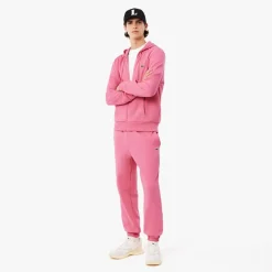 Lacoste Regular Fit Sweatpants in Pink