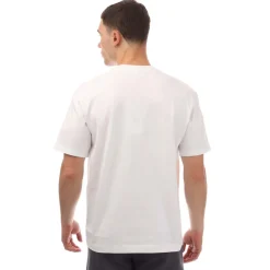 Lacoste Relaxed Fit René Print T-Shirt in White