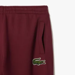 Lacoste Relaxed-Fit Sweatpants in Red