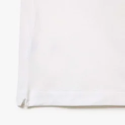 Lacoste Relaxed-Fit Zip-Up Print Sweatshirt in White