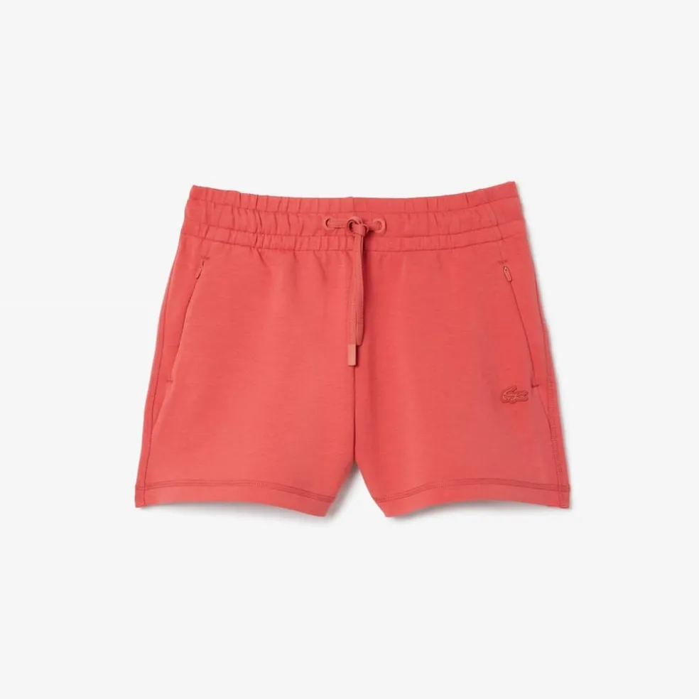 Lacoste Scuba Sweat Shorts in Pink