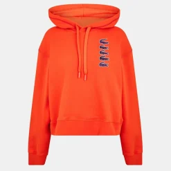 Lacoste Sf1650 Hoody in Orange