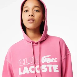 Lacoste Sf5598 Hoody in Pink