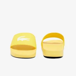Lacoste Sliders in Yellow