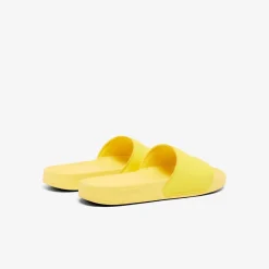 Lacoste Sliders in Yellow