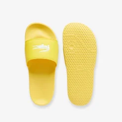 Lacoste Sliders in Yellow