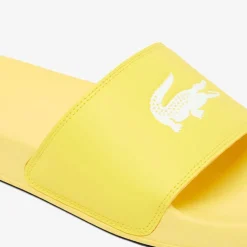 Lacoste Sliders in Yellow