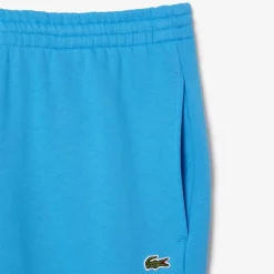 Lacoste Slim Fit Organic Cotton Joggers in Blue