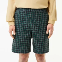 Lacoste Sport Relaxed-Fit Ultra Dry Bermuda Golf Shorts in Multi colour