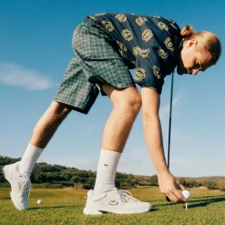 Lacoste Sport Relaxed-Fit Ultra Dry Bermuda Golf Shorts in Multi colour