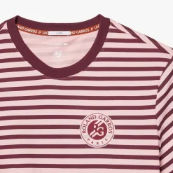 Lacoste Sport Ultra Dry Sport Roland-Garros Edition T-Shirt in Pink