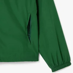 Lacoste Sportsuit Jacket with Removeable Hood in Green