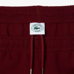 Lacoste Sporty & Rich Stretch Track Pants in Red