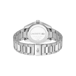 Lacoste Watches Mens Boston 39mm 3 Hands Watch in Silver