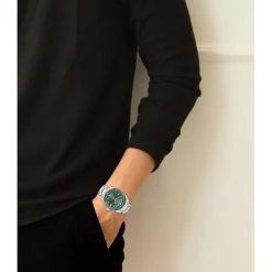 Lacoste Watches Mens Boston 39mm 3 Hands Watch in Silver