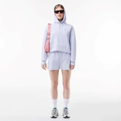 Lacoste Womens Scuba Oth Hoodie in Blue