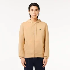 Lacoste Zip Hood xg in Beige