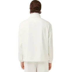 Lacoste Zip Through Jacket in Cream