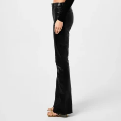 LAgence Marty Coated Jean in Black