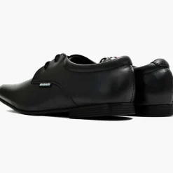 Lambretta Plain Derby Oxfords in Black