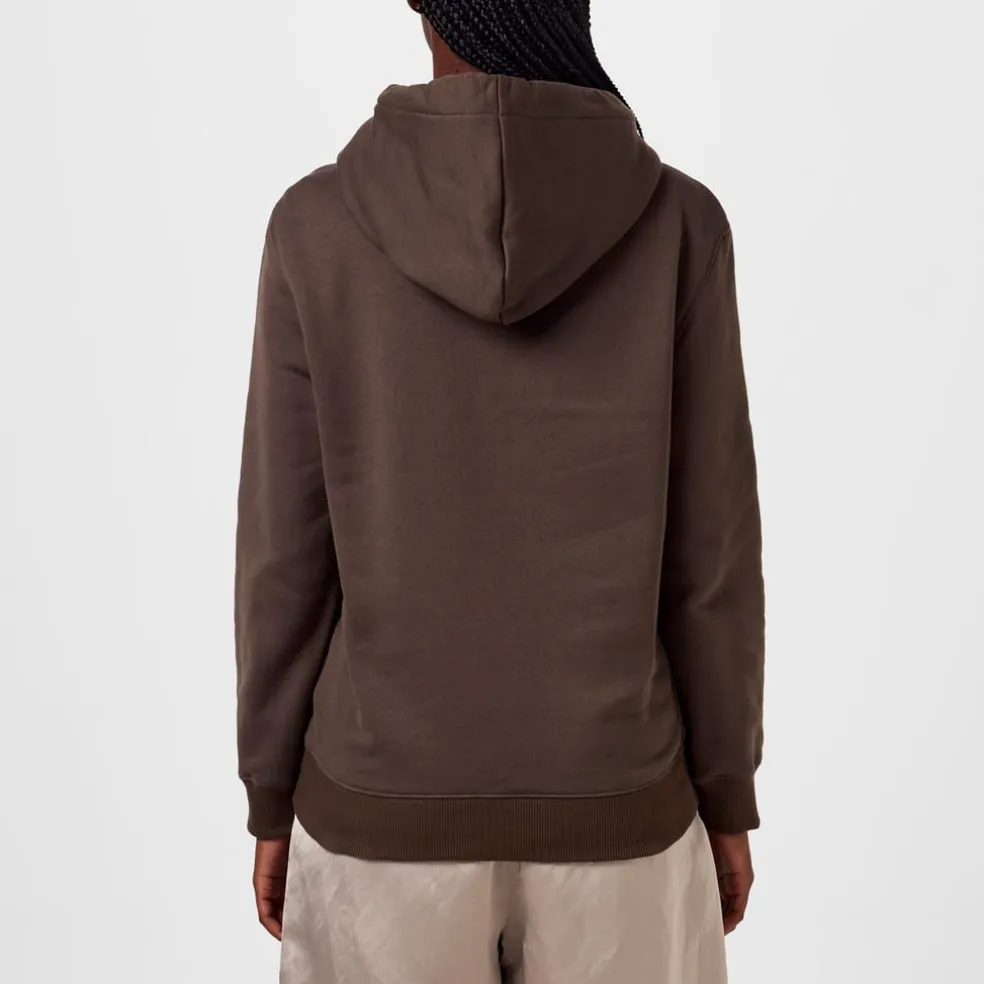 Lanvin Hooded Logo Sweatshirt in Brown