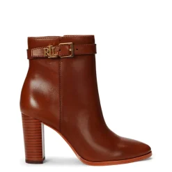 Lauren by Ralph Lauren Booties in Brown