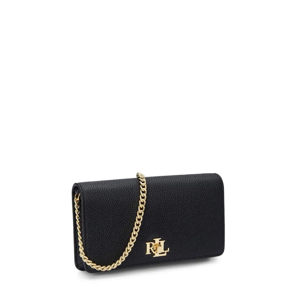 Lauren by Ralph Lauren Lock Tech Case Crossbodyody in Black