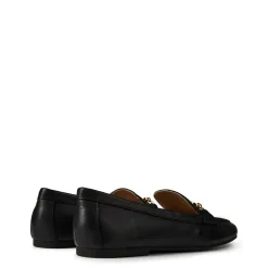 Lauren by Ralph Lauren Nappa Leather Loafer in Black