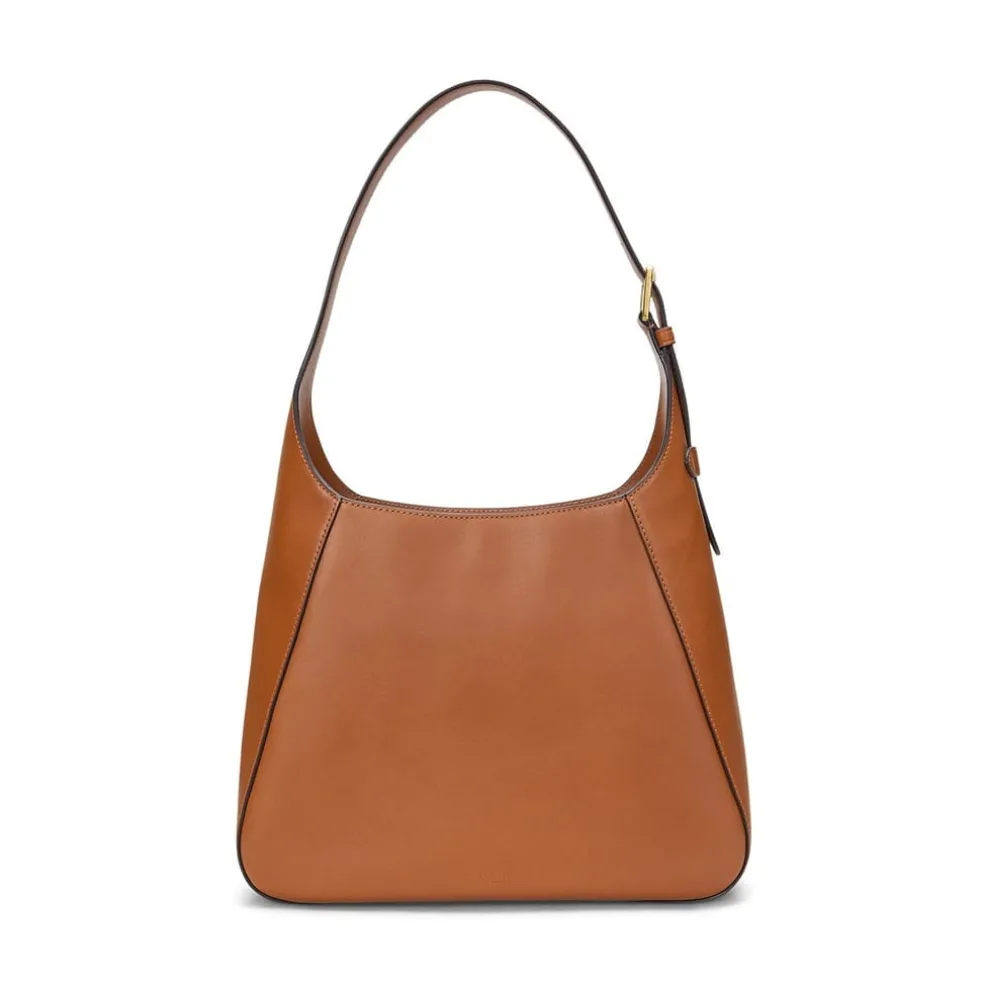 Lauren by Ralph Lauren Tanner Shoulder Bag in Brown