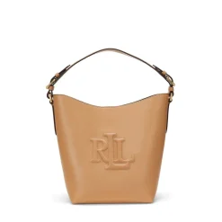 Lauren by Ralph Lauren Witley Bucket Bag in Beige