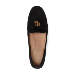 Lauren by Ralph Lauren Womens Driver Shoe in Black