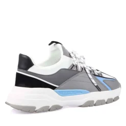 Lavair Creator Evo Trainers in White blue