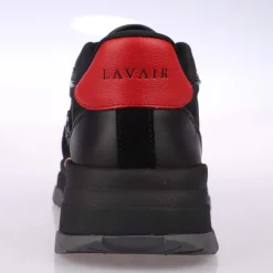 Lavair Pacific 2.0 Trainers in Black Red
