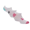 Lee 3 Pack of Trainer Liner Socks in White