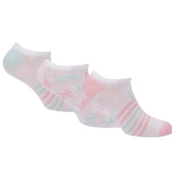 Lee 3 Pack of Trainer Liner Socks in White