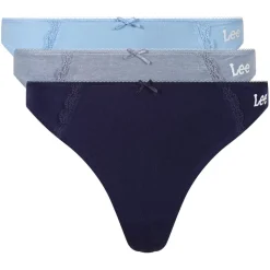 Lee 3 Pack Thong in Multi