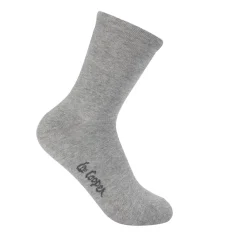 Lee Cooper Back To School Qrtr Sock 10pk Junior in Multi