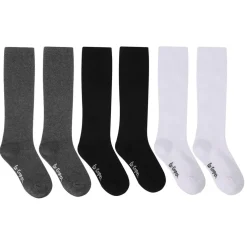 Lee Cooper Back To School Crew Sk 6pk Junior in Multi