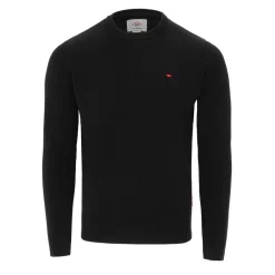 Lee Cooper Cooper Long Sleeve Crew Neck Jumper in Black