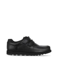 Lee Cooper Harrow Hook And Loop Shoes in Black