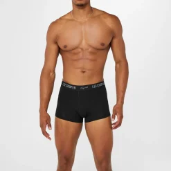 Lee Cooper Mens Cooper Essential Boxer Trunk 5 Pack in Black