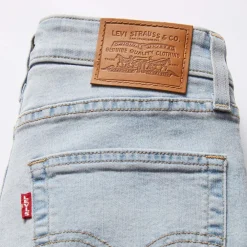 Levis 721 High Rise Skinny Fit Jeans in Light Blue