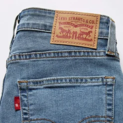 Levis 721 High Rise Skinny Fit Jeans in Blue