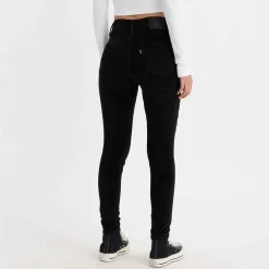 Levis 721 High Rise Skinny Meteorite Jeans in Black