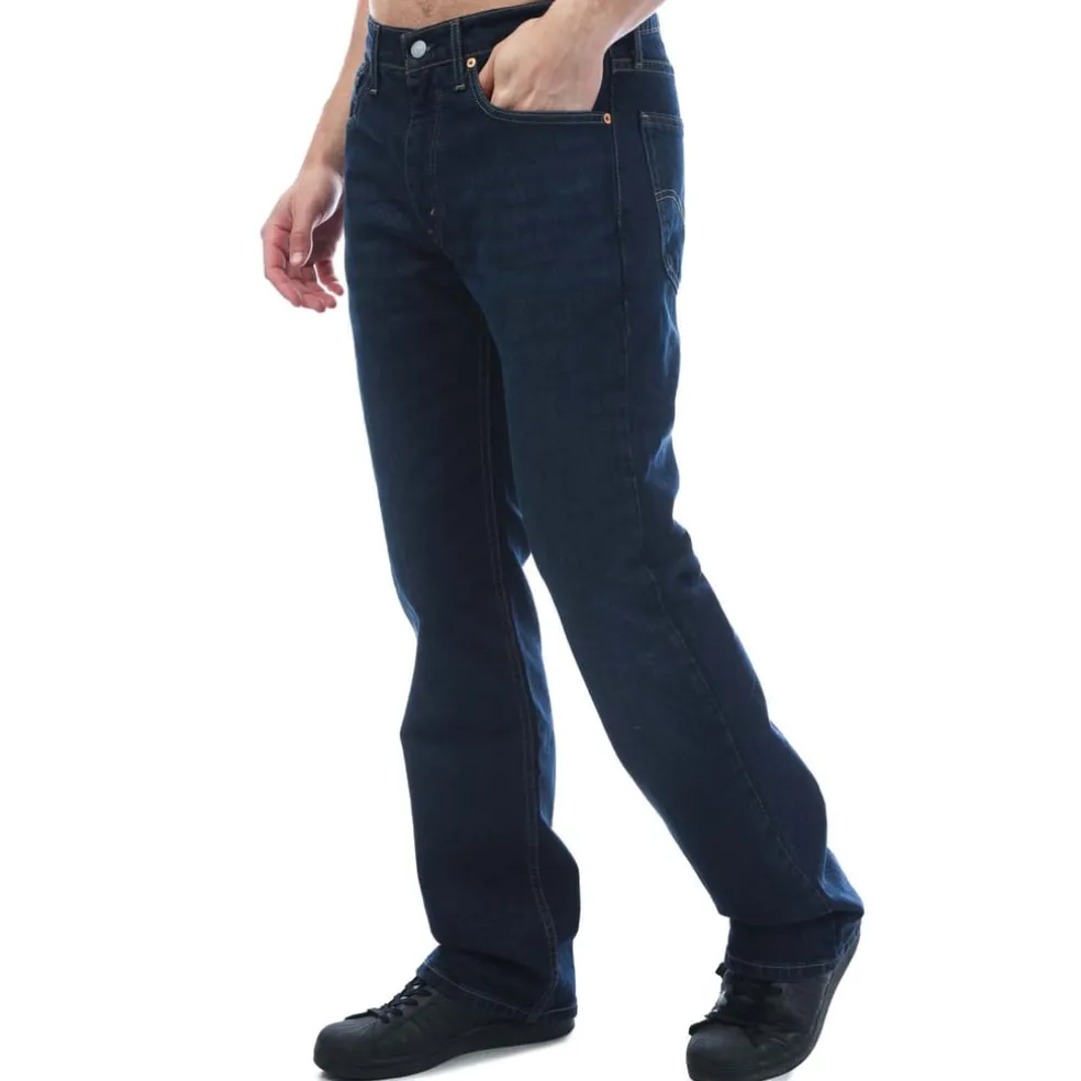 Levis 527 New Bio Slim Boot Cut Jeans in Blue