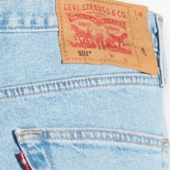 Levis 501 Original Brooklyn Steel Jeans in Light Blue