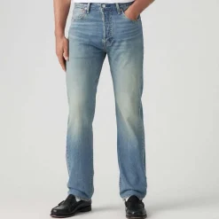 Levis 501 Original Lean Machine Lightweight Jeans in Denim