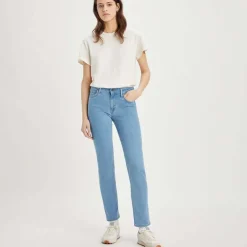 Levis 712 Slim Snatched Jeans in Denim